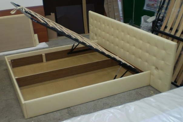 МЭНДАЛЬ Каркас кровати с ящиком д/хранения - 140x202 см - IKEA